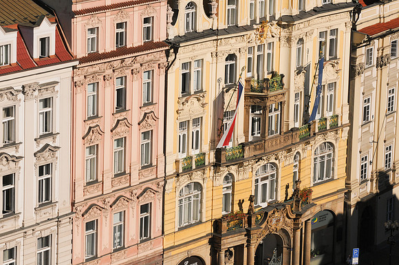 Façades de Prague