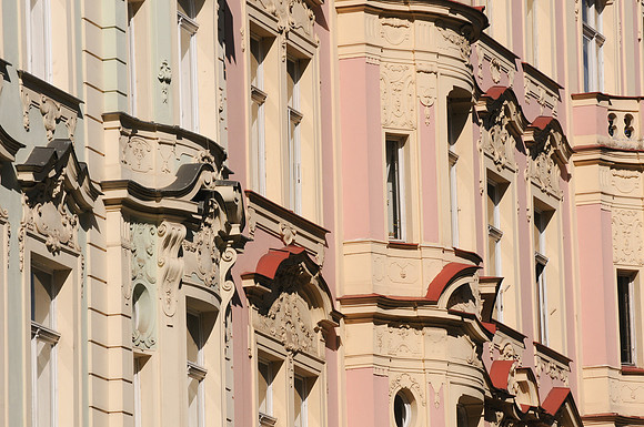 Façades de Prague